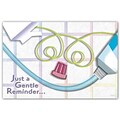 Medical Arts Press® Dental Standard 4x6 Postcards; Gentle Reminder