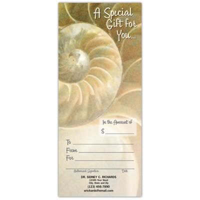 Medical Arts Press® Gift Certificates; Shell