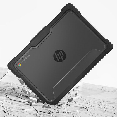 SaharaCase Venture Series Heavy Duty Case for HP Chromebook G8/G9 EE 11.6-inch, Shock-Absorbing, Clear/Black (LT00114)