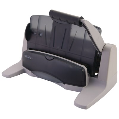 Swingline® LightTouch® Heavy Duty 2-7 Hole Punch, 40 Sheet Capacity, Gray (A7074357)