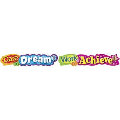 Trend Enterprises 10 Wide Dare to dream it... Quotable Expressions Banner (T-25053)