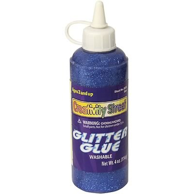 Glitter Glue; Blue