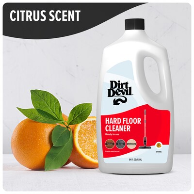 Dirt Devil Floor Cleaner, Citrus Scent, 64 oz. (AD31402)