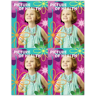 Photo Image Postcards; for Laser Printer; Picture of Health, 100/Pk