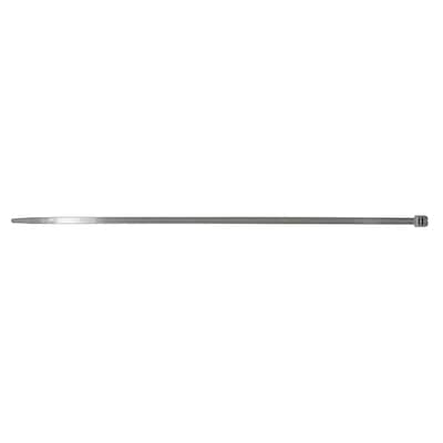 ProBrand 8" Nylon 6/6 Standard Cable Ties with 50-lbs. Tensile Strength, Gray, 100/Pack (CABTIE840GR)