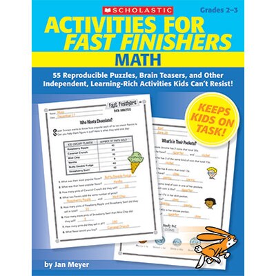 Scholastic Activities for Fast Finishers; Mathematics