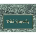 Medical Arts Press® Marble Classics Note Cards; Sympathy, Personalized