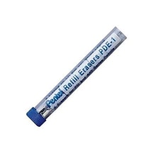 Pentel Large Refill Erasers, White, 5/Pack (PDE-1)