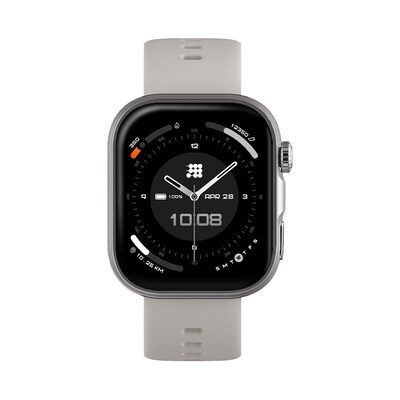 Cubitt Viva 2 Smartwatch, Phone-Connected GPS, 1.85in,. Wolf Gray (CT-VIVA2-8)