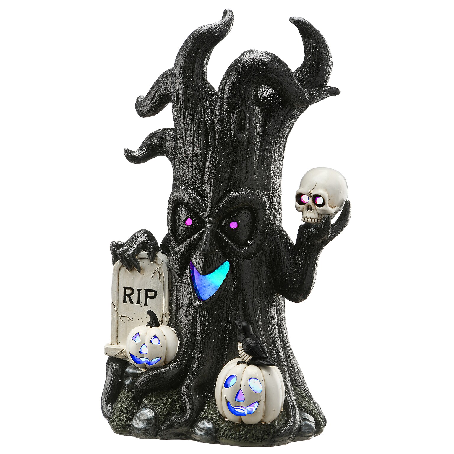 National Tree Company 15 Frightening Face Haunted Tree (PG11-21109)