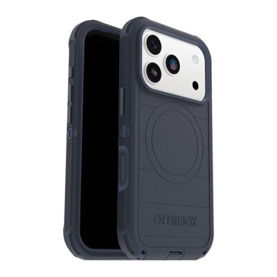 OtterBox Defender Series Pro MagSafe Compatible Phone Case for Apple iPhone 17 Pro, Shock Absorbing, Blue Sentiment (77-98424)