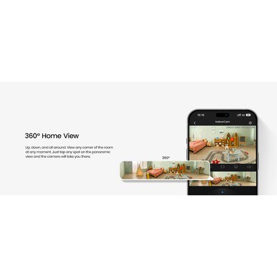 aosu Wireless Smart Security Camera, White (C2E2BH11)