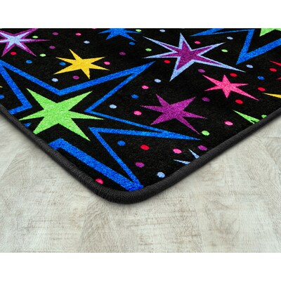 Joy Carpets Kapow Nylon 12 x 6 Machine Tufted Rug, Fluorescent (449R)