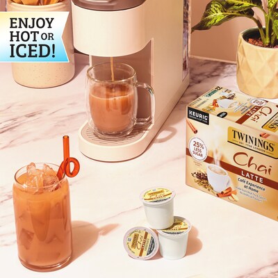 Twinings Chai Latte Black Tea, Keurig® K-Cup® Pods, 22/Box (TNA78919)