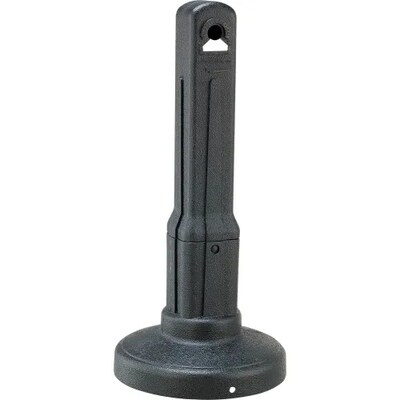 Global Industrial Outdoor Ashtray, 1-1/2 Gallon, Black (261391BK)