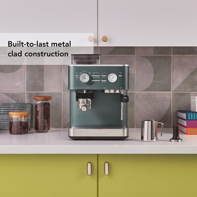 KitchenAid Pump/Automatic Espresso Machine, Juniper (KES6551JP)