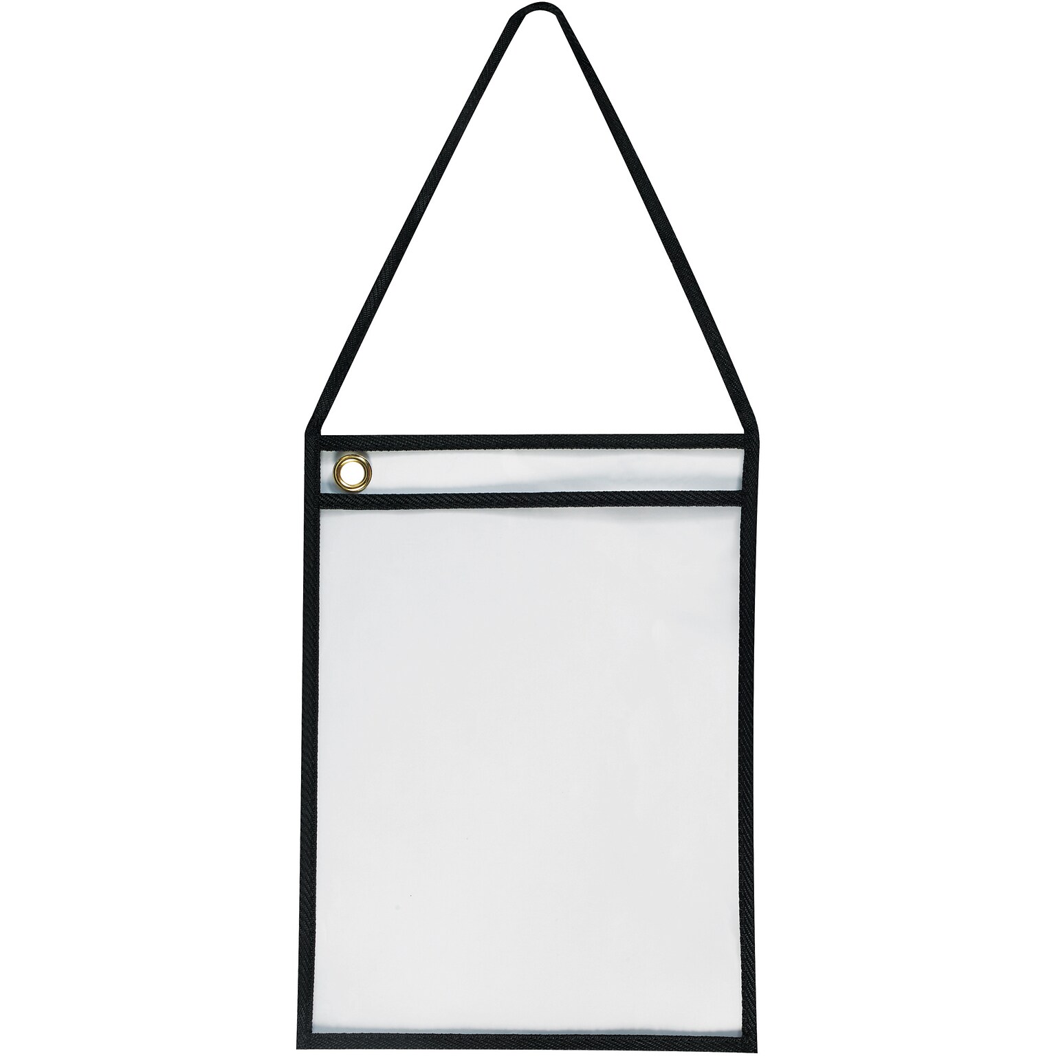 Partners Brand Standard Weight Stitched Job Ticket Holder, 9 x 12, White, 15/Carton (JTH123)