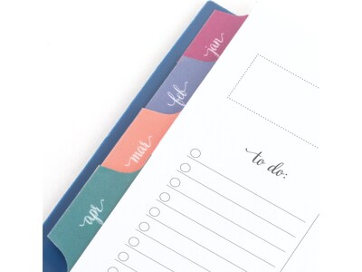 2025 AT-A-GLANCE Harmony 8.5" x 11" Weekly & Monthly Planner, Poly Cover, Denim (1099-905-20-25)