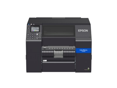 Epson ColorWorks CW-C6500P 8" Color Inkjet Label Printer, Peeler, Matte (C31CH77A9961)