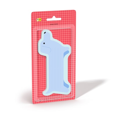 Post-it Cute Dachshund Sticky Notes, 5.8 x 2.9, Multicolored, 50 Sheets/Pad (PET-DC-1)