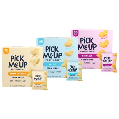 Pick Me Up Provisions™ Gluten Free Corn Puffs Variety Pack, 0.5 oz., 108/Box