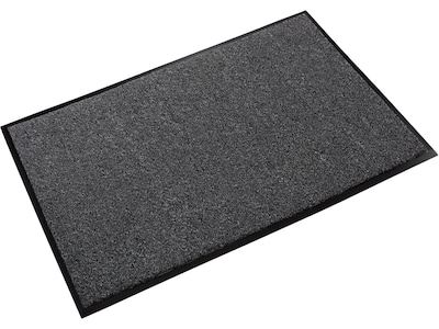Crown Mats Rely-On Olefin Wiper Mat, 72 x 120, Charcoal (GS 0610CH)