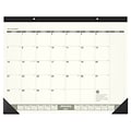 2024 AT-A-GLANCE 22 x 17 Monthly Desk Pad Calendar, White/Black (SK32G-00-24)