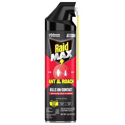 Raid Max Ant & Roach Killer, 14.5 oz. (655571)