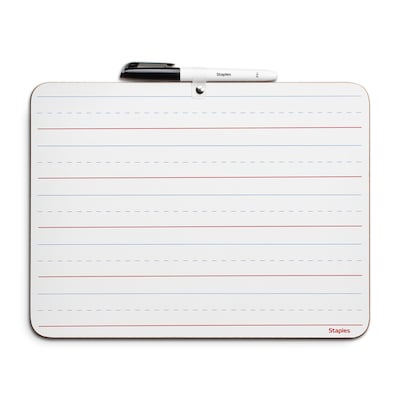 Staples Dry-Erase Learning Board, 8.9 x 11.8 (44951)