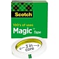 Scotch® Magic™ Invisible Tape Refill, 3/4" x 72 yds. (810)