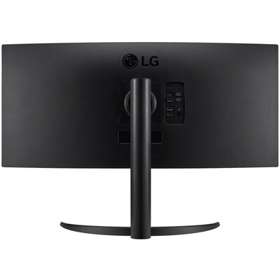 LG UltraWide 34" Curved 100Hz LCD Monitor, Textured Black (34BR55QC-B)