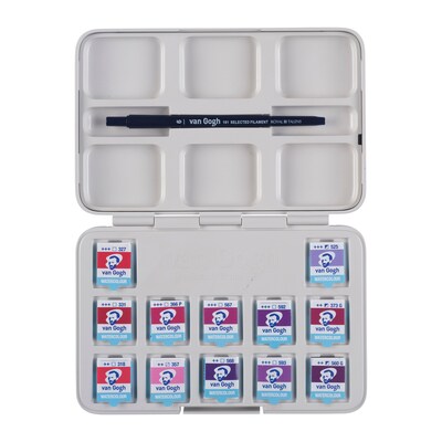 Talens Van Gogh Pinks & Violets Selection Watercolor Paint, Assorted Colors (VNG20808642)
