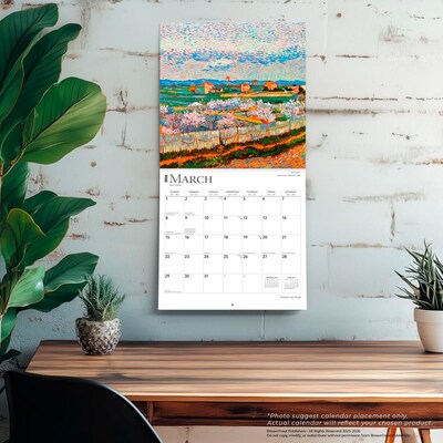 2026 BrownTrout Vincent van Gogh 12" x 12" Monthly Wall Calendar (9798330706112)