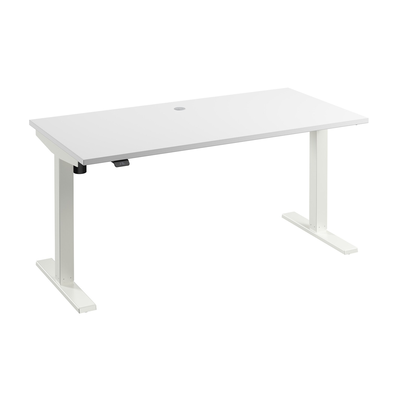 Bush Business Furniture Move 40 Series 60W Electric Adjustable Standing Desk, White (M4S6030WHWK)