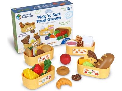 Learning Resources New Sprouts Pick 'n' Sort Food Groups Toy Set (LER9755)