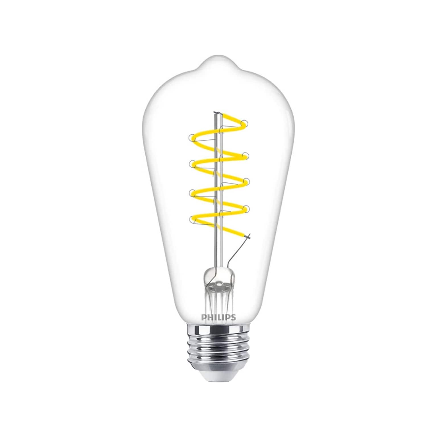 Philips Designer Deco 5.5-Watt Daylight LED Decorative Bulb, 4/Carton (565812)