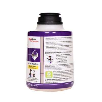 SC Johnson Professional TruShot 2.0 Power Cleaner & Degreaser Refill, Clean Fresh Scent, 9 oz., 4/Carton (SJN315386)