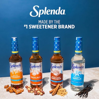 Splenda Salted Caramel Sugar-Free Syrup, 6/Carton (HFP00584)