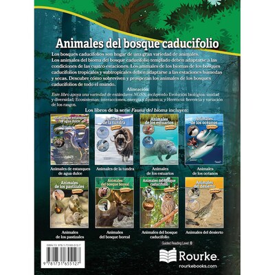 Carson-Dellosa Bridges Animales del bosque caducifolio, Hardcover (CD-9781731654618)