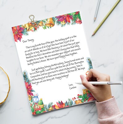 Great Papers! Holiday Stationery Letterhead Winter Magic, Multicolor, 50 sheets (2024031)