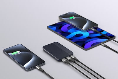 LAX 6600mAh Power Bank, Navy (LX16N)
