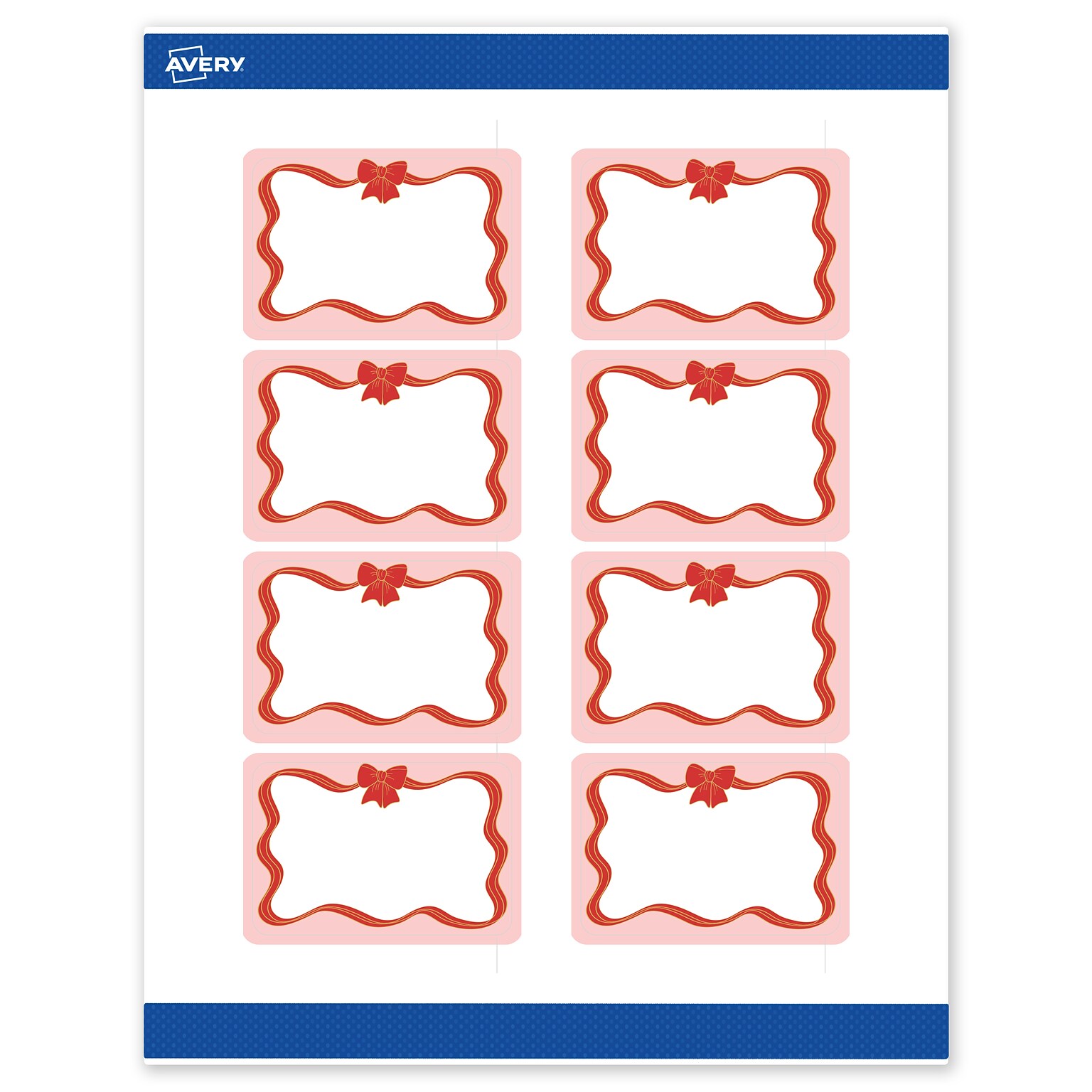 Avery Rectangle Multipurpose Labels, 2 x 3, White, 80/Pack (19479370564)