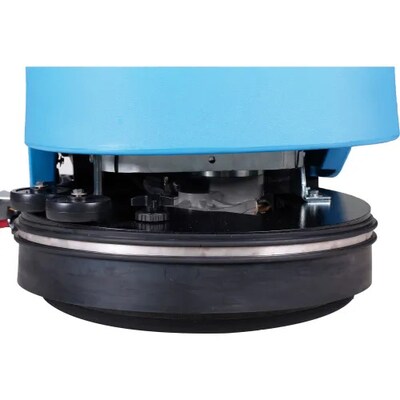 Global Industrial Auto Walk-Behind Floor Scrubber, 18" Cleaning Path (641263)