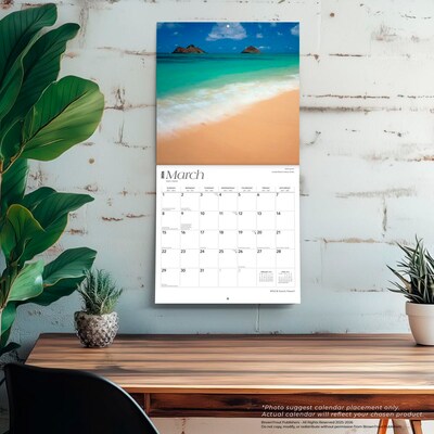 2026 BrownTrout Hawaii Wild & Scenic 12" x 12" Monthly Wall Calendar (9798330703609)