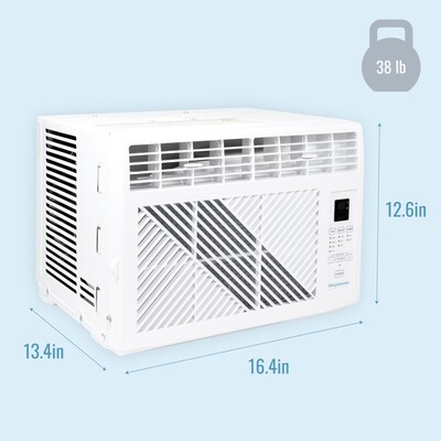 Keystone 115-Volt 6,000 BTU Window Air Conditioner with Remote, White (KYST061AD)