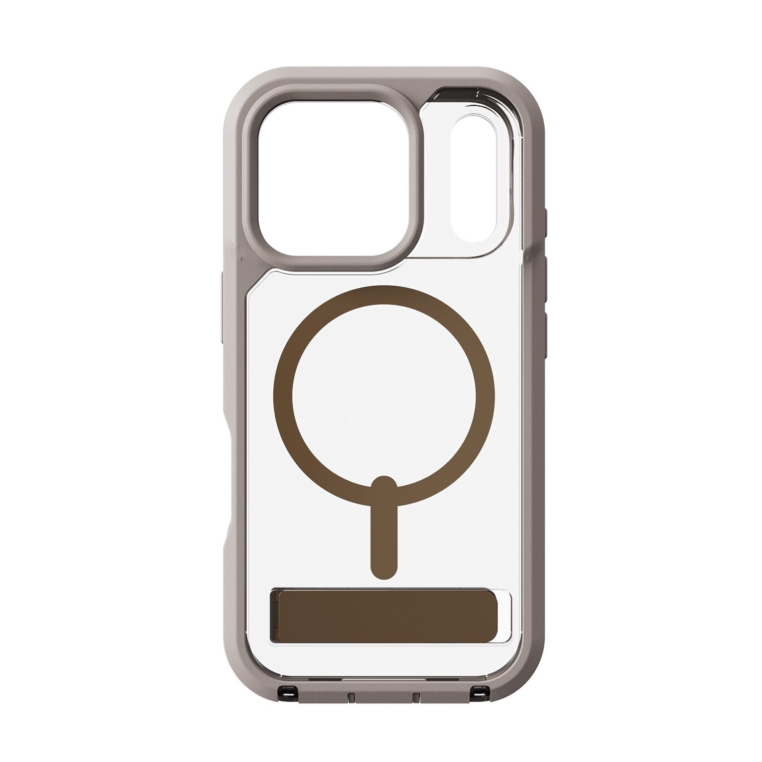 ZAGG Rainier MagSafe Phone Case for iPhone 17 Pro, Shock Absorbing, Sandstone (702319166)