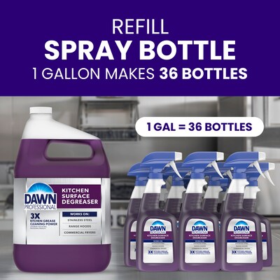Dawn Professional Kitchen Surface Degreaser, 1 Gallon, 2/Carton (02372)