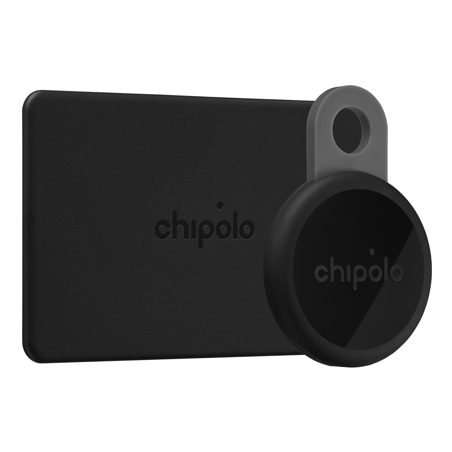 Chipolo LOOP & CARD Bluetooth Trackers, Charcoal (RAB.0000001)