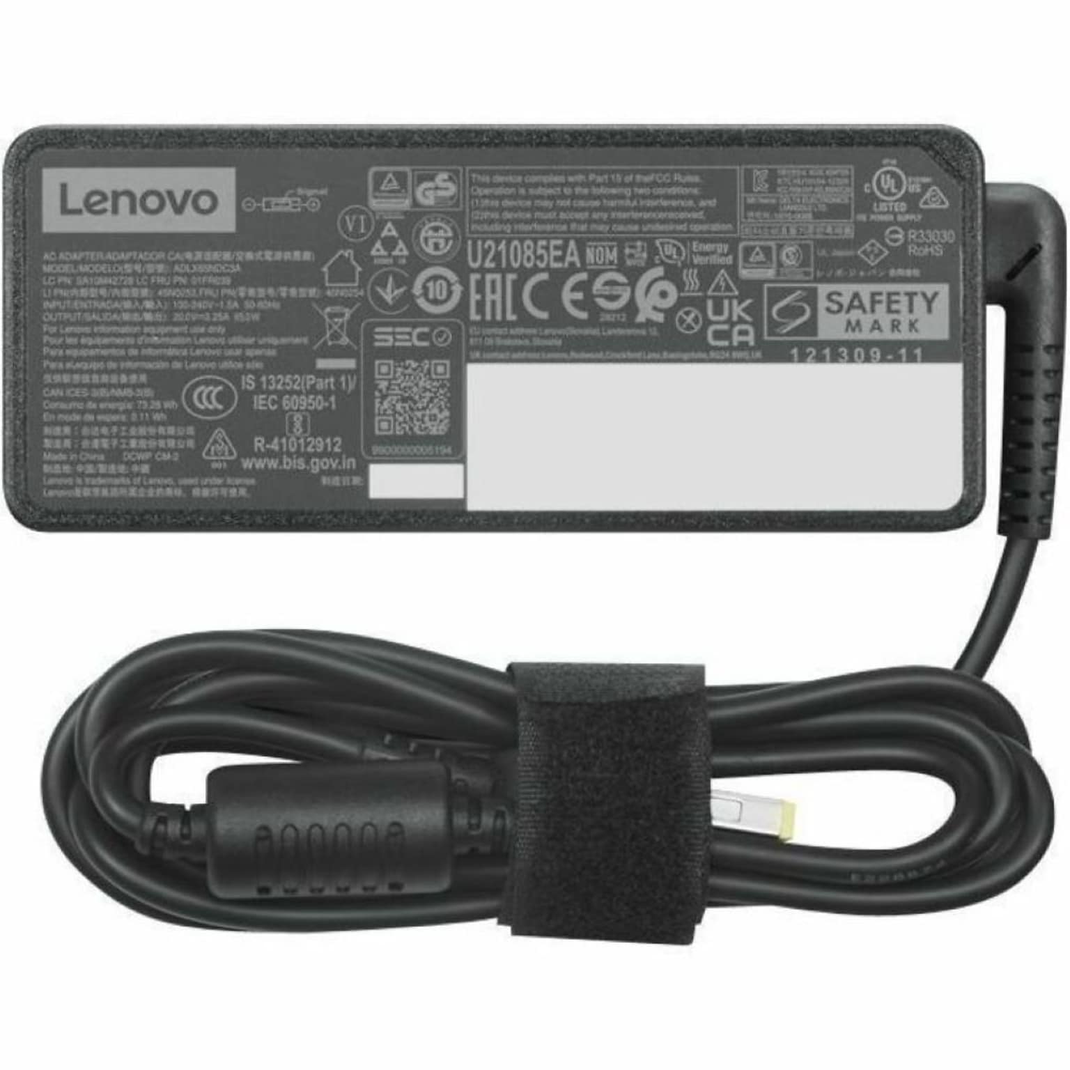 Battery Technology 65W AC Adapter for Lenovo ThinkCentre Computer, Black (4X21J81436-BTI)