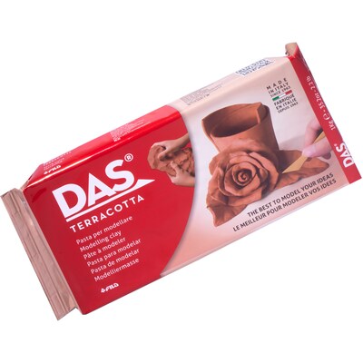 DAS Modeling Clay Air Hardening, Terra Cotta, 2.2lb, 2/Bundle (DASF387600-2)